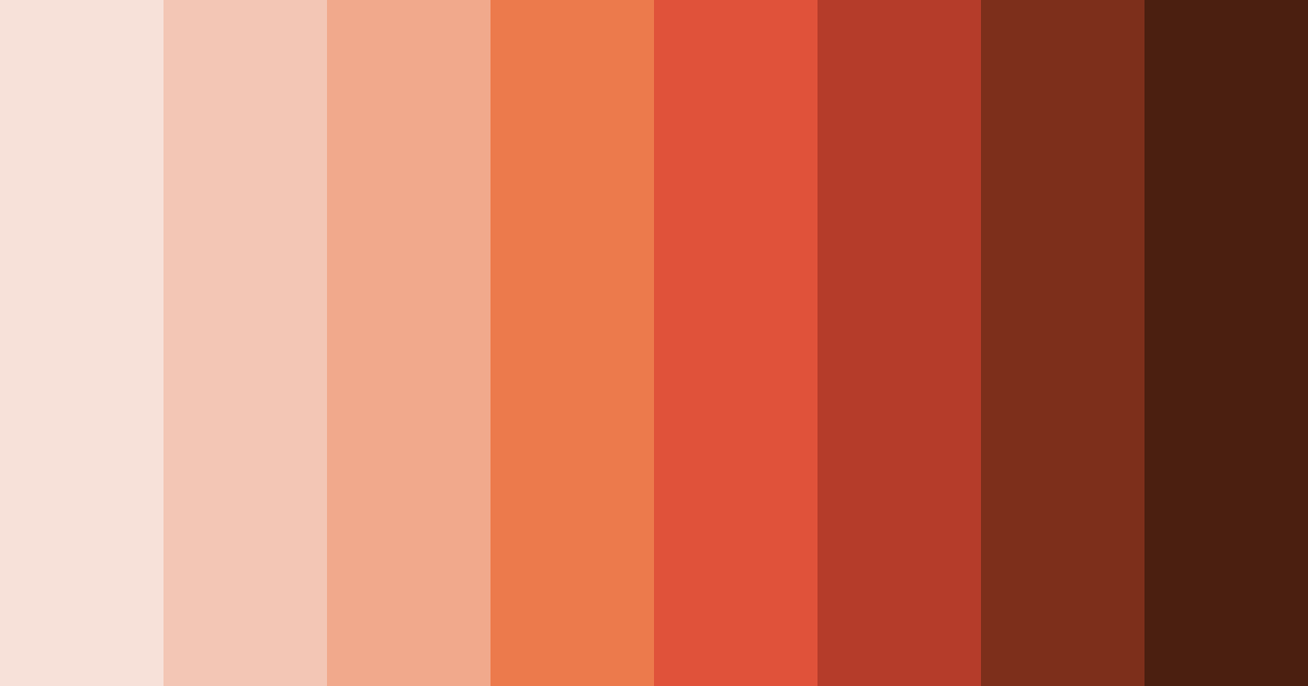 Download sunset blossom color palette PNG image (landscape)