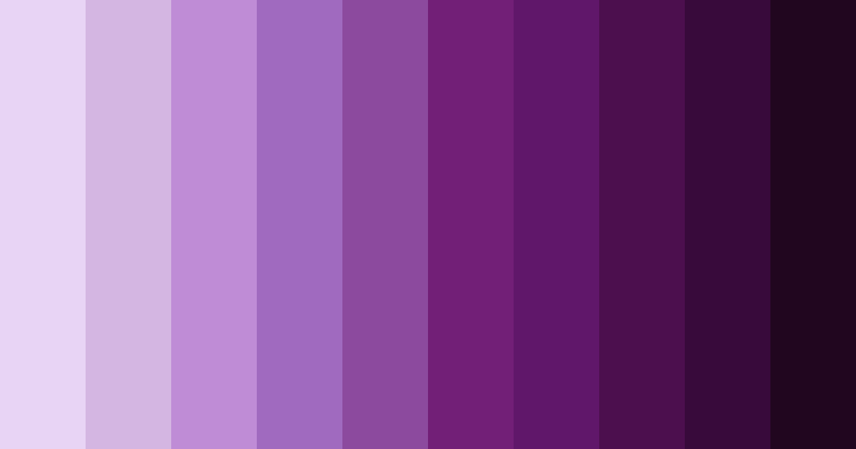 Download violet ember color palette PNG image (landscape)