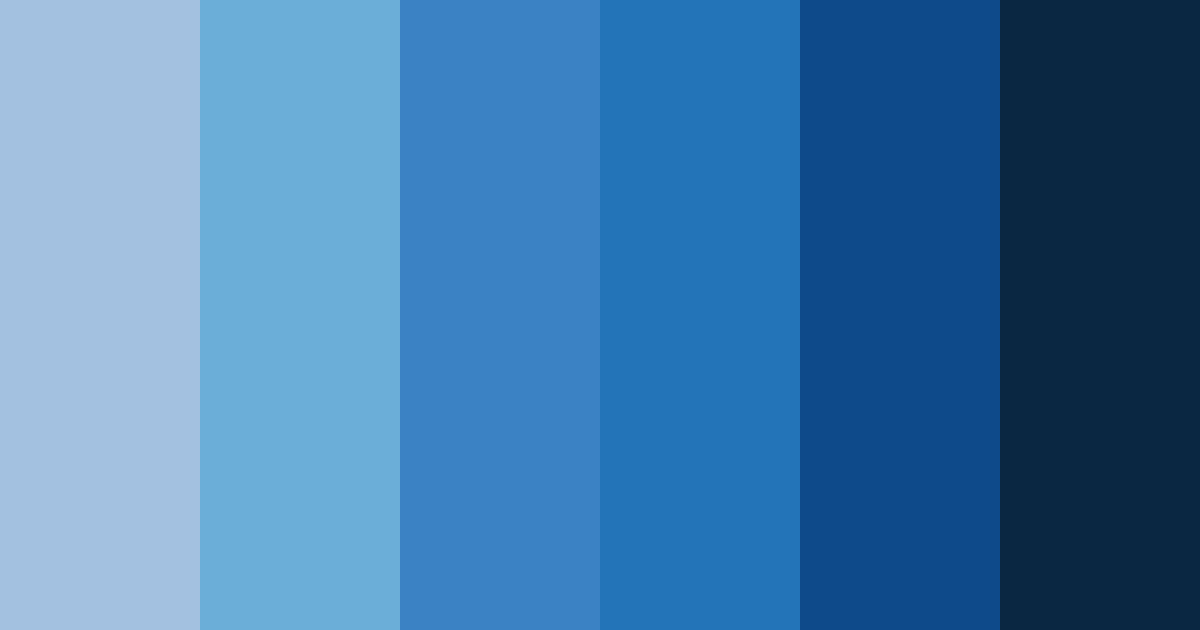 Download deep blue color palette PNG image (landscape)