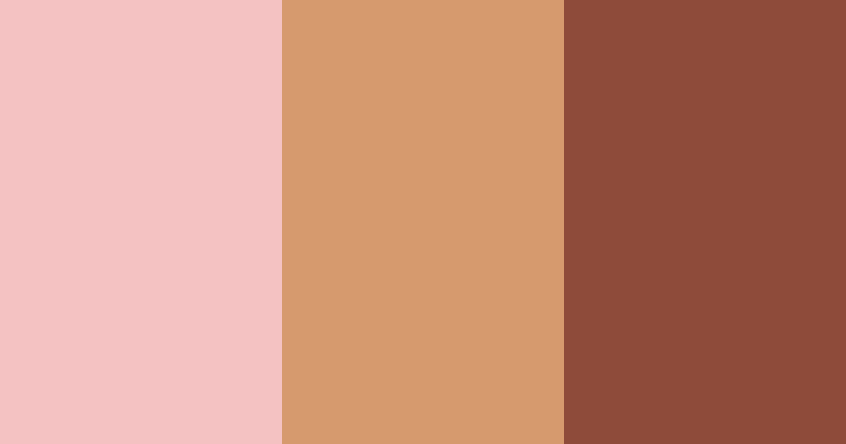 Download burnt rose shades color palette PNG image (landscape)