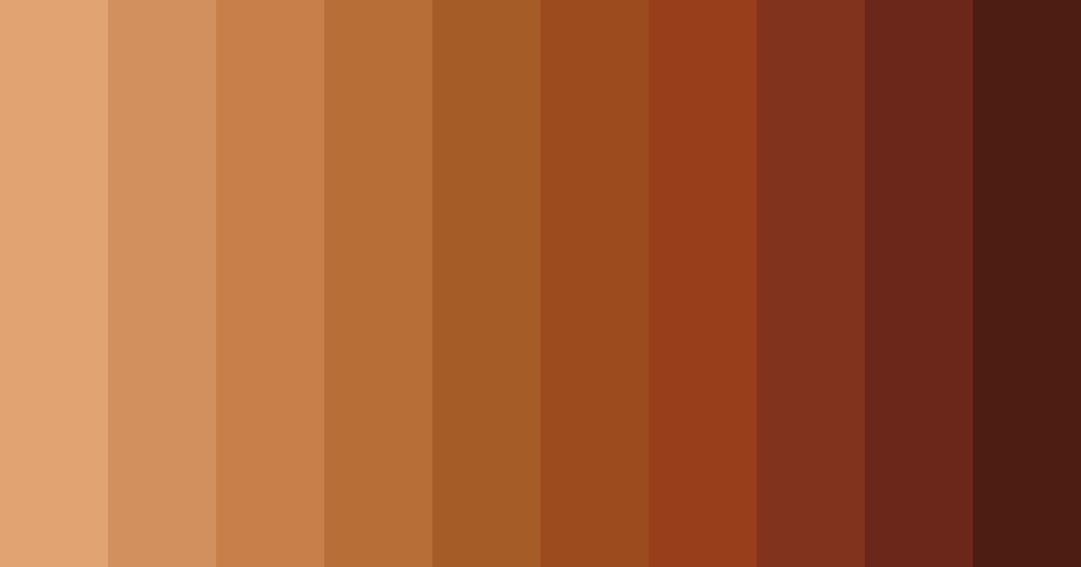 Download burnished ember color palette PNG image (landscape)