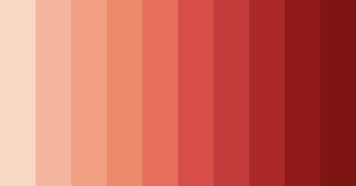 Download peachy skies at dusk color palette PNG image (landscape)