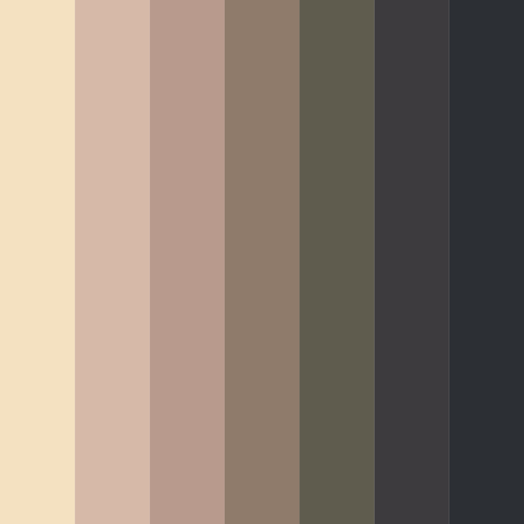 Download muted manor color palette PNG image (square)