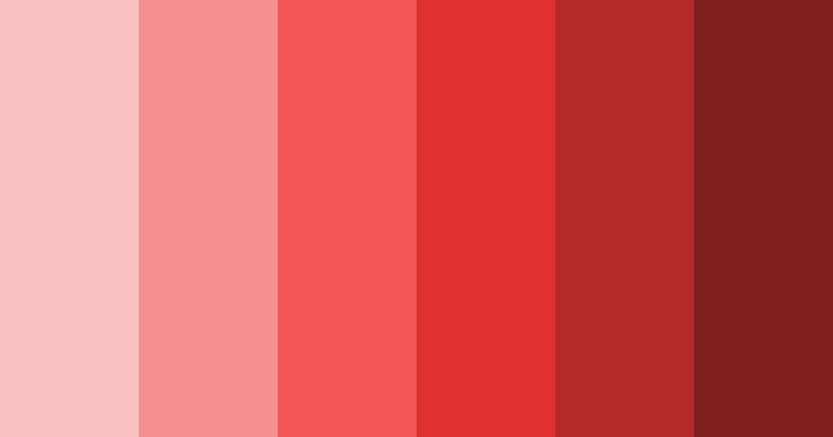 Download crimson crescendo color palette PNG image (landscape)