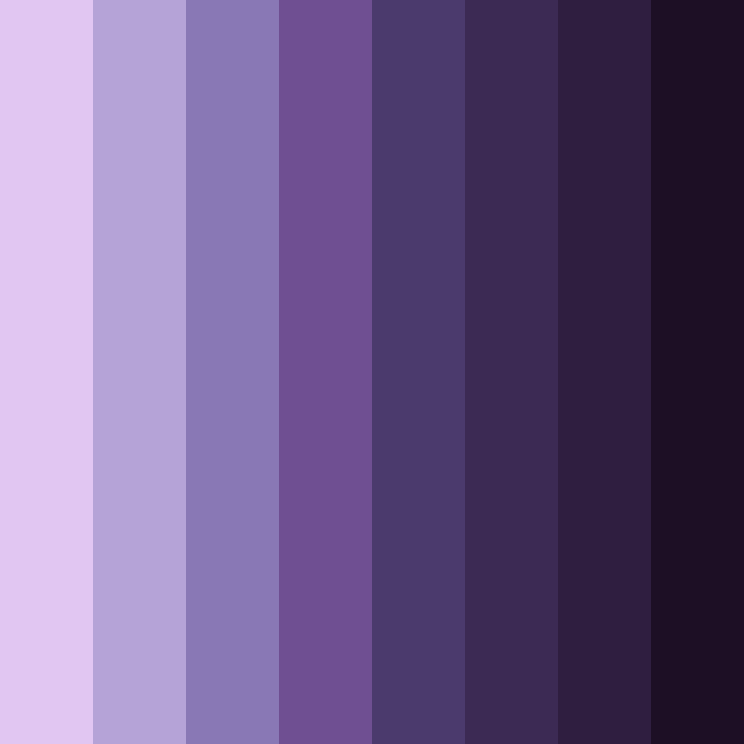Download mystic twilight color palette PNG image (square)