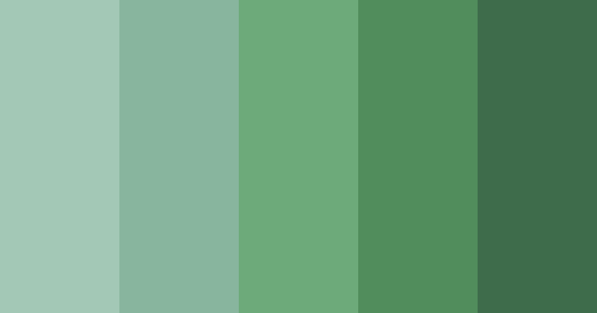 Download serene forest whisper color palette PNG image (landscape)