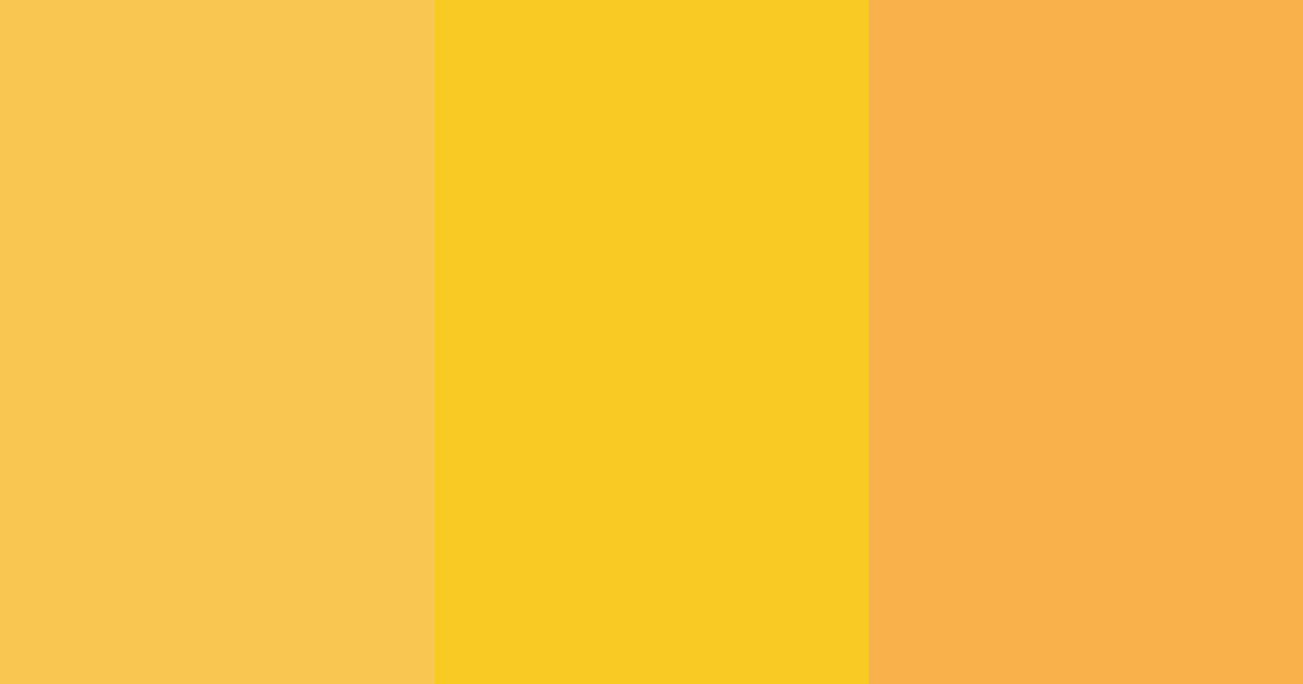 Download sunny citrus harmony color palette PNG image (landscape)