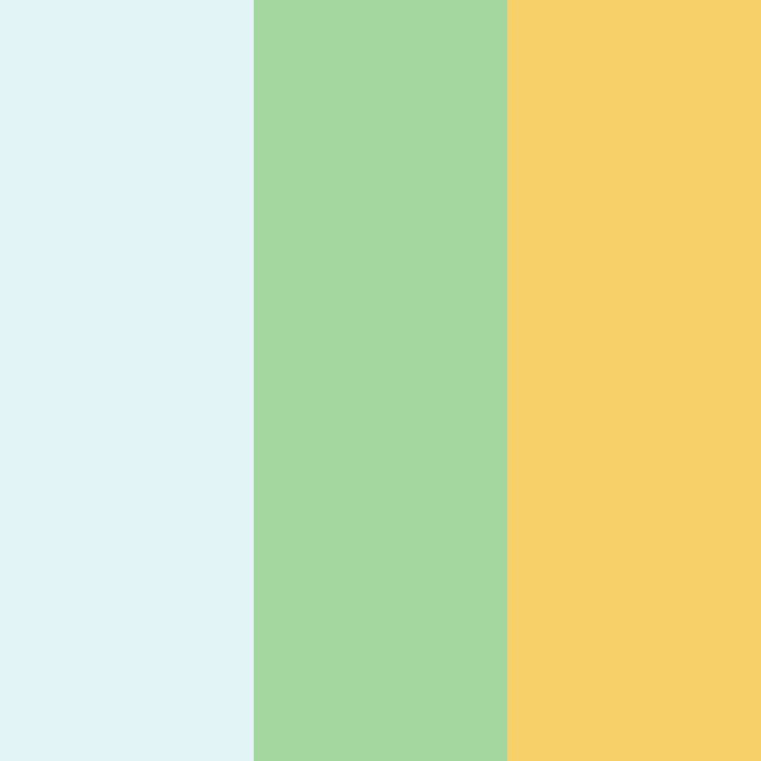 Download ocean breeze color palette PNG image (square)